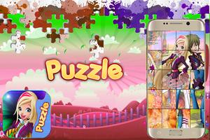 Regal academy puzzle ポスター