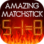Amazing matchstick icon