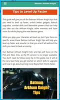 Guide for Batman Arkham captura de pantalla 2