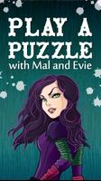 Puzzle with Mal and Evie Plakat