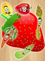 Fruits & Vegetables For Kids : Picture-Quiz syot layar 1