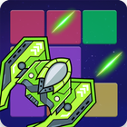 Space wars - puzzle quest & adventure icône