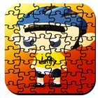 Cool Jeffy Jigsaw Puzzle Puppet أيقونة