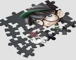 Conan Puzzle Kids постер