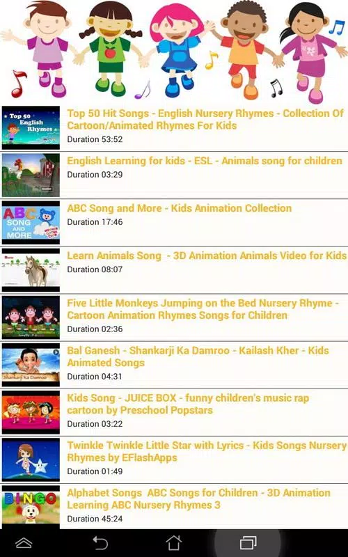 Cartoon Music Videos APK pour Android Télécharger Cartoon Music Videos APK pour Android Télécharger
