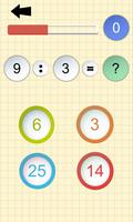 Math games: duel math for 2 players: Educational 海报