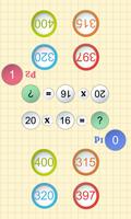 Math games: duel math for 2 players: Educational 截图 1
