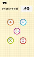 Math games: duel math for 2 players: Educational 截图 2