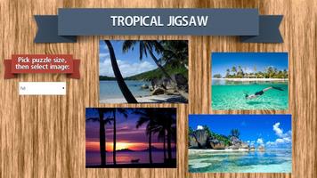 پوستر Tropical Jigsaw Puzzle