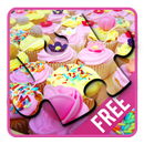 Comida Dulces juego de puzzle APK
