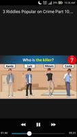 3 Riddles Popular on Crime Part 10. Puzzle Mystery Plakat