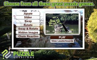 Free Japanese Garden Puzzles poster