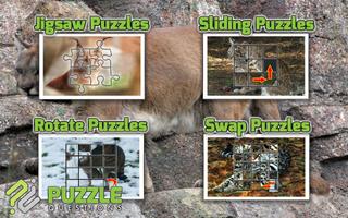 Free Wild Cats Puzzles capture d'écran 2