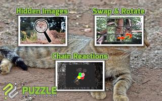 Free Wild Cats Puzzles capture d'écran 3