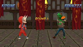 Ninja Vs Zombies 3D Fight Cartaz