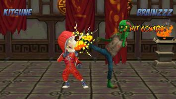 Ninja Vs Zombies 3D Fight Ekran Görüntüsü 1