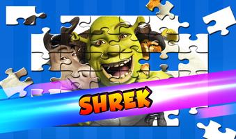 Jigsaw Shrek Game Affiche