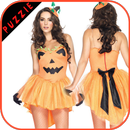 Sexy Girls in Halloween Puzzle APK
