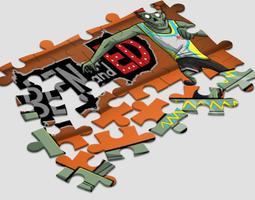 Puzzle for Ben & Ed poster