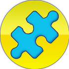 Jigsaw Puzzles Spiel Zeichen