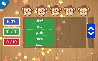 Kids learn English Words - practise to read, write capture d'écran 3
