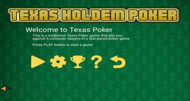 Texas Holdem poster
