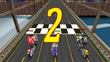 Super Bike Race 3D captura de pantalla 2