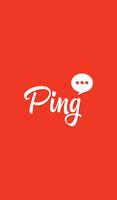 Ping الملصق