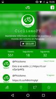 Ciclismo PY تصوير الشاشة 3