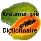 Kroumen piè Dictionnaire Zeichen