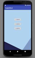 EnglishWordApp captura de pantalla 1