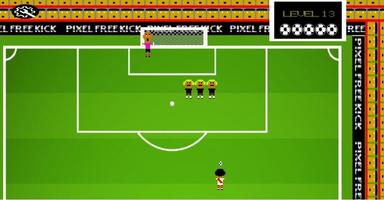 Pixel Free Kick syot layar 1