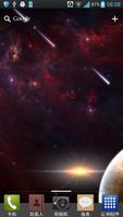 برنامه‌نما Meteor Live Wallpaper عکس از صفحه