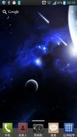 برنامه‌نما Meteor Live Wallpaper عکس از صفحه