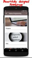 برنامه‌نما Python Programming عکس از صفحه