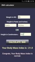 BMI and Body Fat % Calculator capture d'écran 3