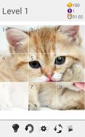 Kids Cat Slide Puzzle Plakat