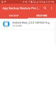App Backup Restore Pro (2017) captura de pantalla 2