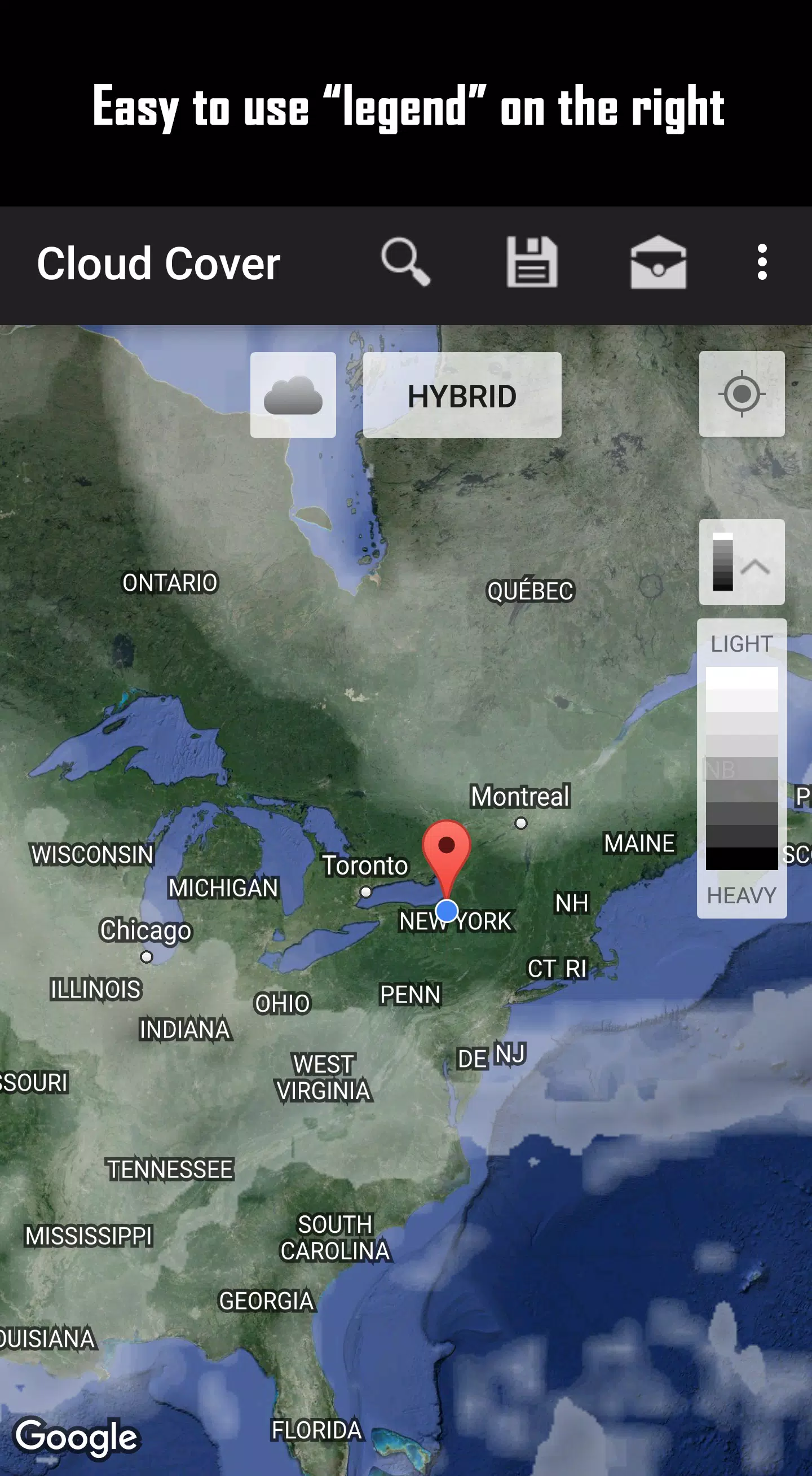 Cloud Cover Map APK for Android Download
