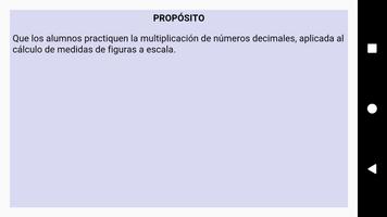 Escalas y números decimales Primero Secundaria screenshot 2