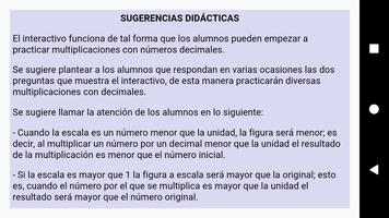 Escalas y números decimales Primero Secundaria اسکرین شاٹ 3