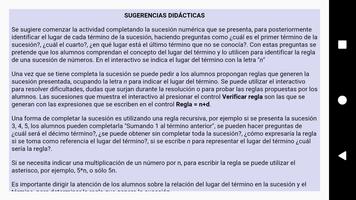 Sucesiones 1° Secundaria 截图 3