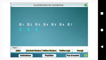 Sucesiones 1° Secundaria постер