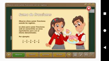 Suma de Fracciones 5° Primaria スクリーンショット 1