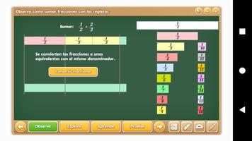 Suma de Fracciones 5° Primaria スクリーンショット 2