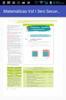 Matemáticas Vol I Tercero Sec ภาพหน้าจอ 3