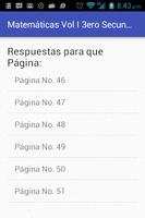 Matemáticas Vol I Tercero Sec capture d'écran 2