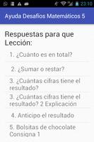 Ayuda Tarea de Desafíos Mate 5 screenshot 1