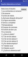 Desafíos Matemáticos 6o. Grado ảnh chụp màn hình 2