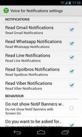 Voice for Notifications capture d'écran 1